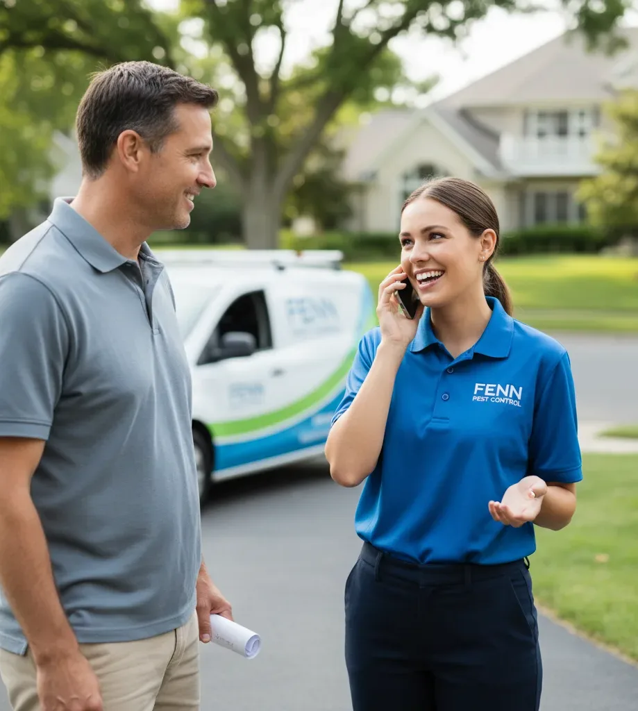 Fenn Pest Control customer support in Byron